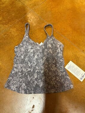lululemon athletica Grey Snake-Pattern Cami